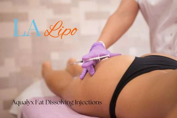 Woman having fat dissolving injections West Mersea on thighs