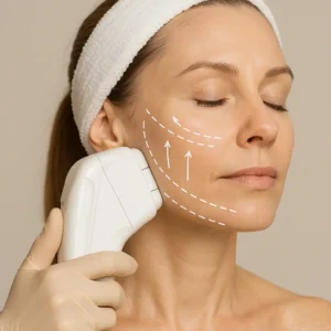 Woman having HI-FU to reduce wrinkles call LA LIPO West Mersea Now!