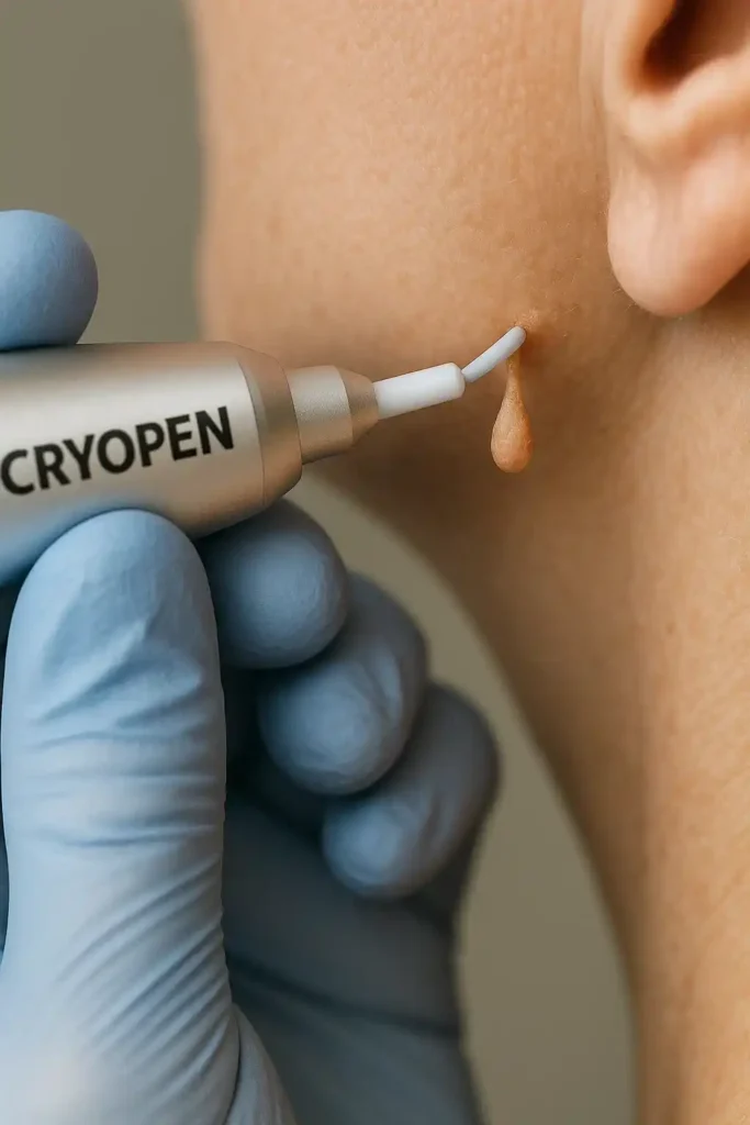 Cryopen for skin tags removal West Mersea speak to our team today!