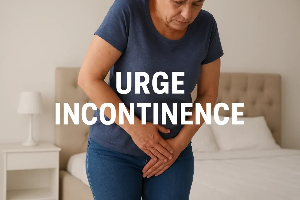 how to manage urge incontinence West Mersea symptoms