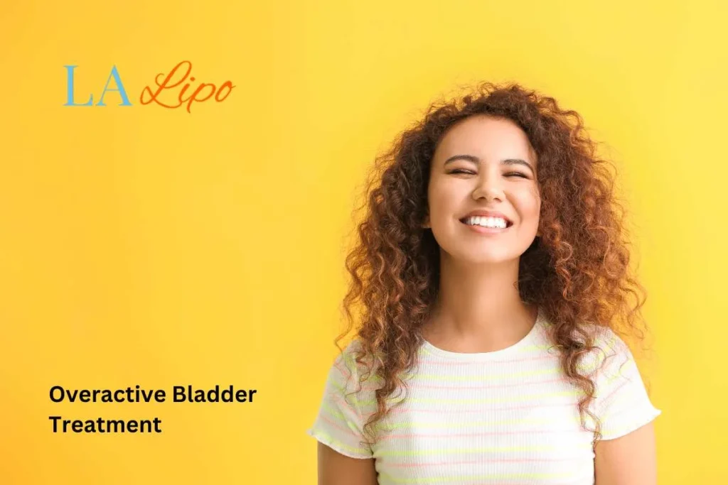 woman smiling about overactive bladder treatment West Mersea solutions