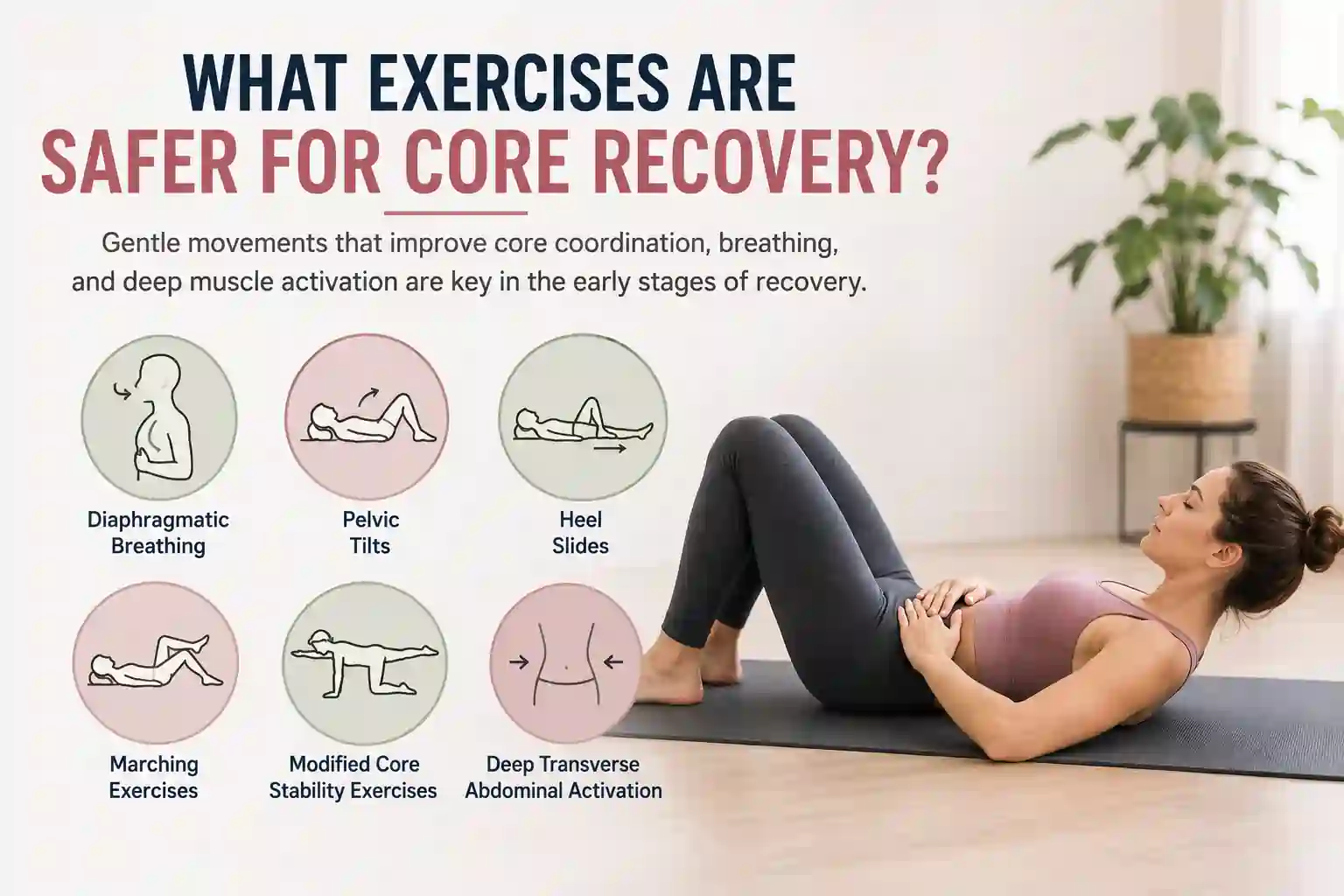 What Exercises Are Safer for Core Recovery West Mersea
